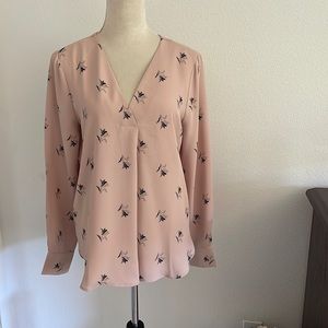 Ann Taylor soft draping blouse